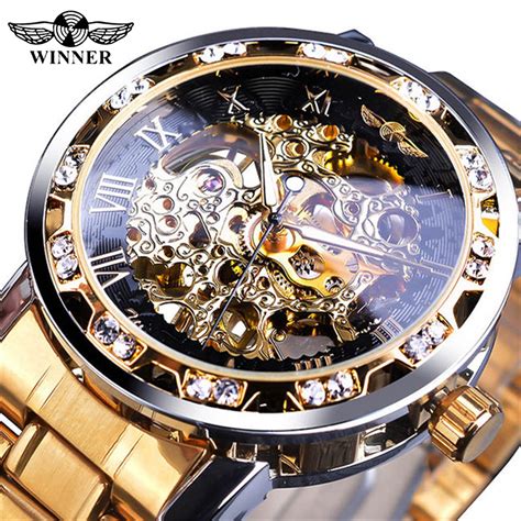 luxury skeleton watches for men